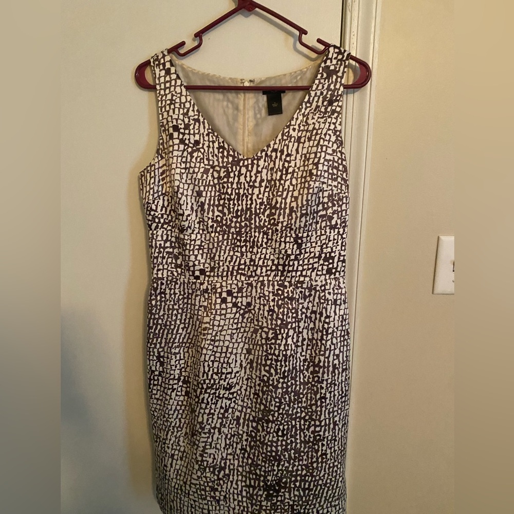 Anne Taylor Purple Dress